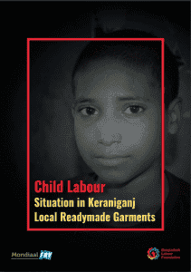 Child labour situation in Keraniganj local readymade garments