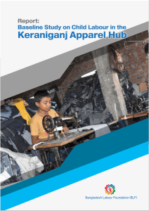 Baseline study on Child labour in Keraniganj apparel Hub