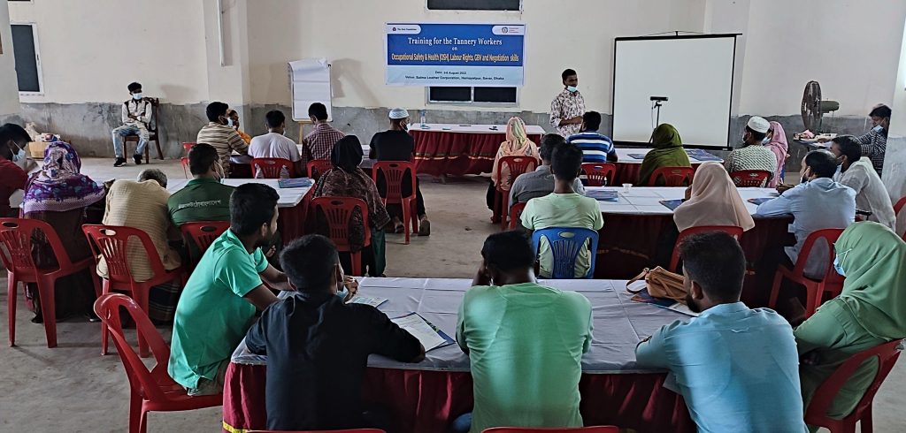 Training For Tannery Workers/Savar